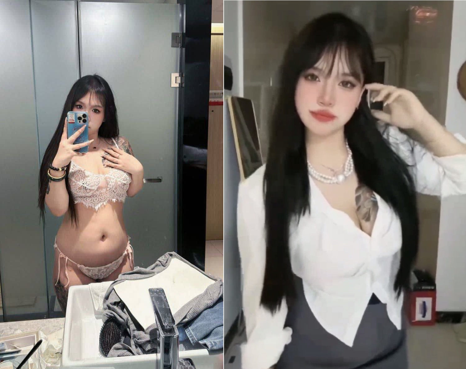 TikTok uốn éo mỗi lần thấy cu to - sex viet